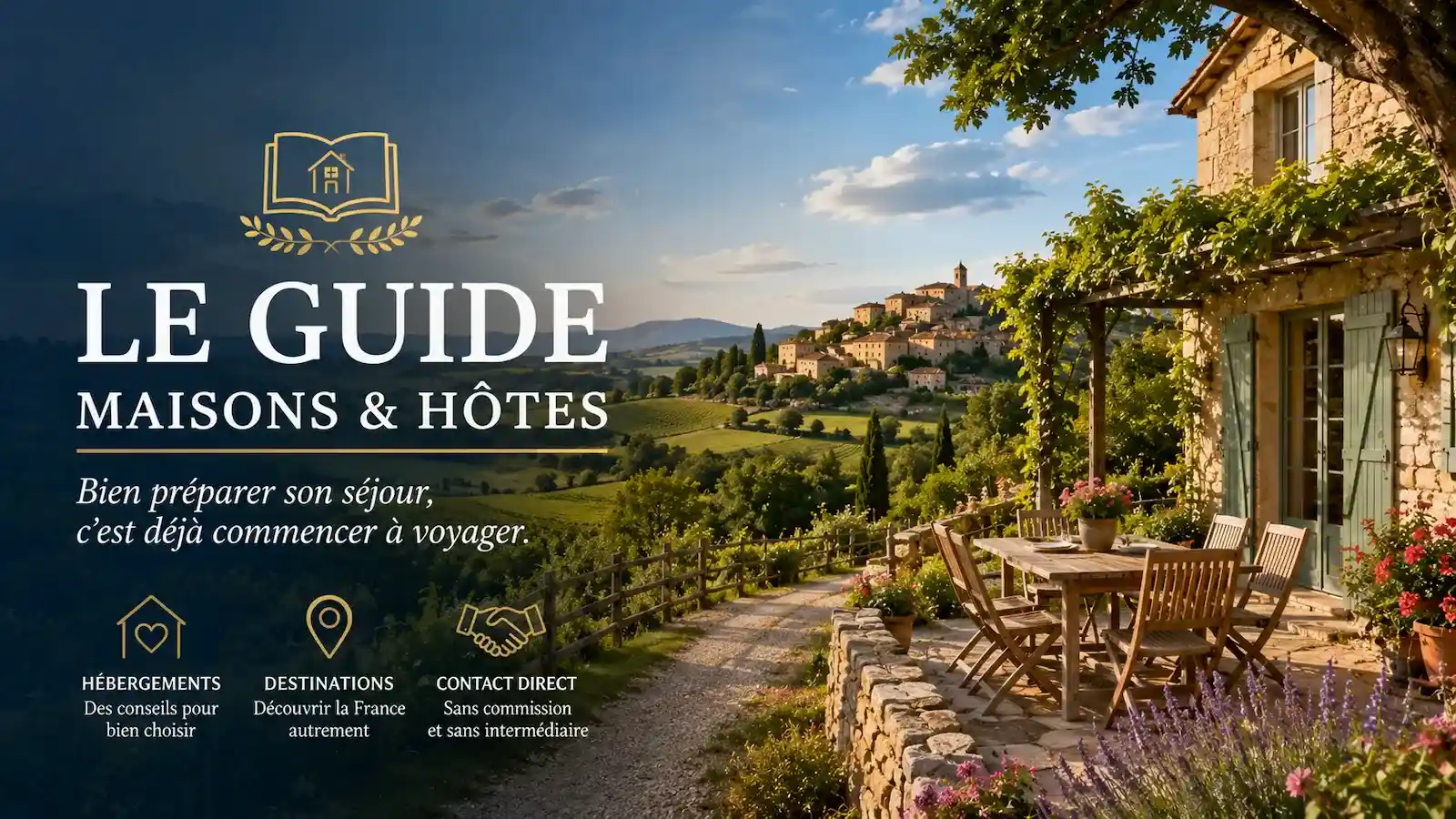 Le Guide Maisons & Hôtes – conseils pour préparer son séjour en France