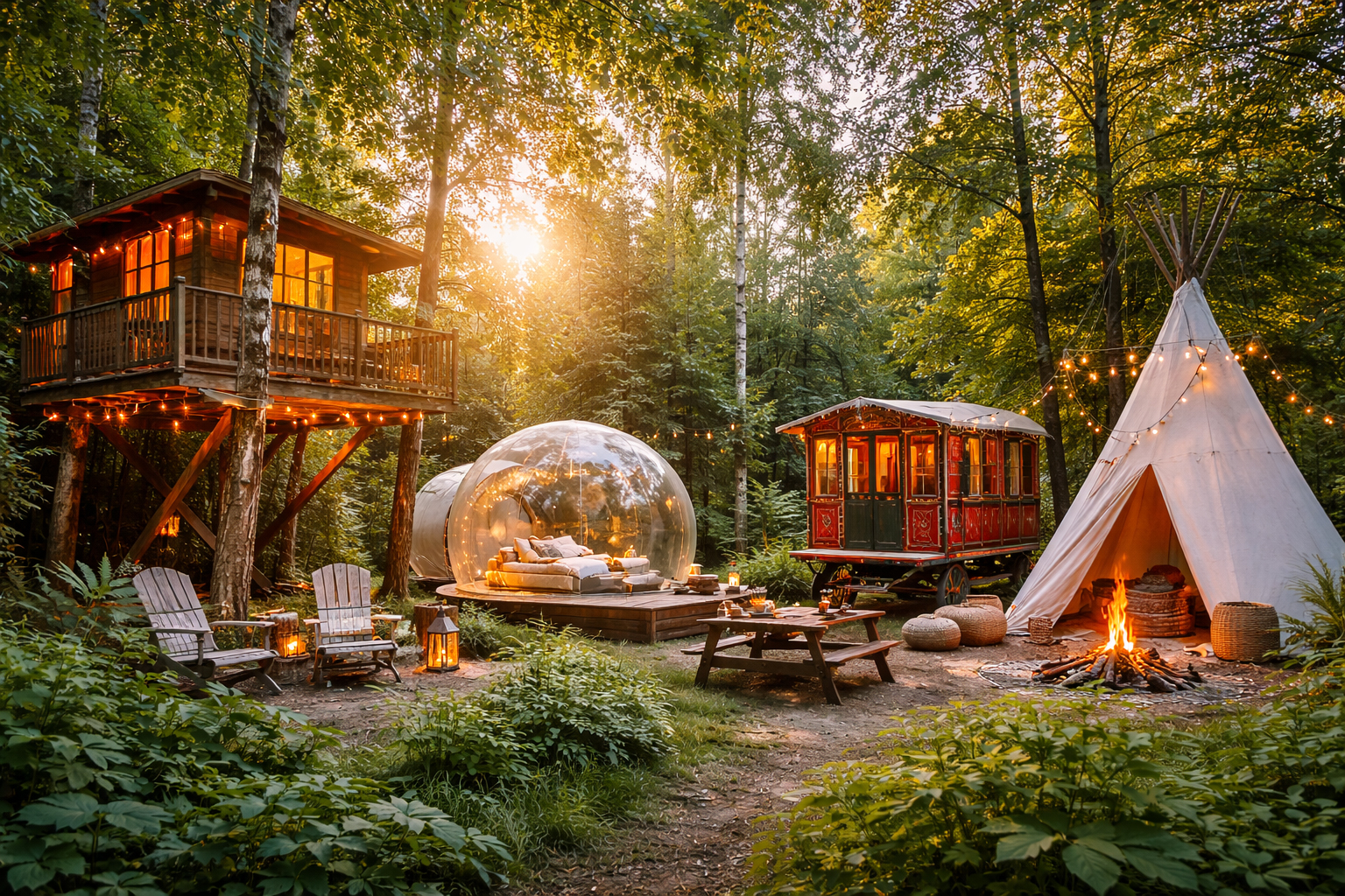 Hébergements atypiques