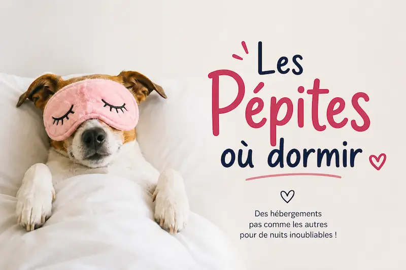 Les Pépites à dormir : hébergements originaux, adaptés et nature en France